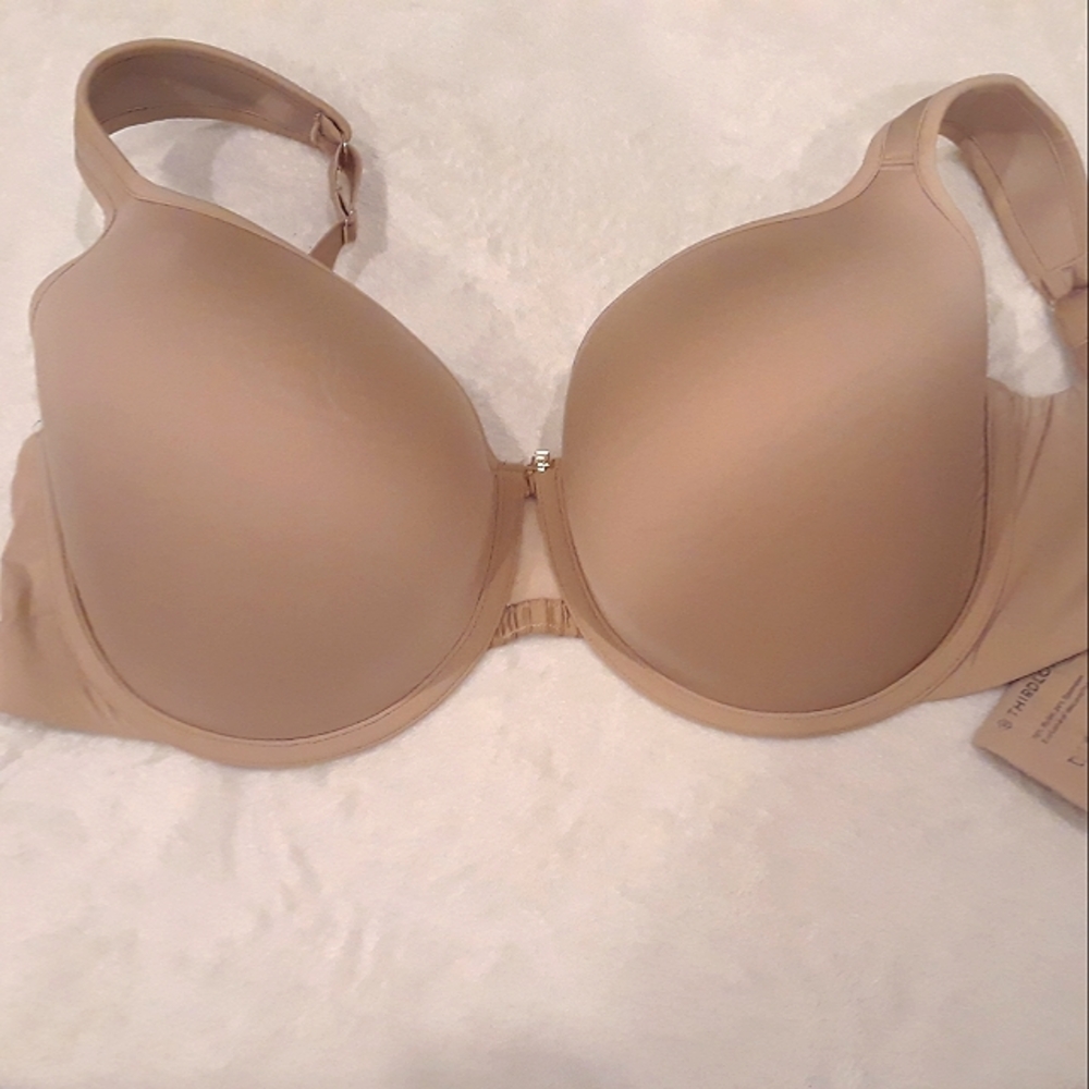 ThirdLove 24/7 Perfect Coverage Underwire Bra 38F (DDD) Beige